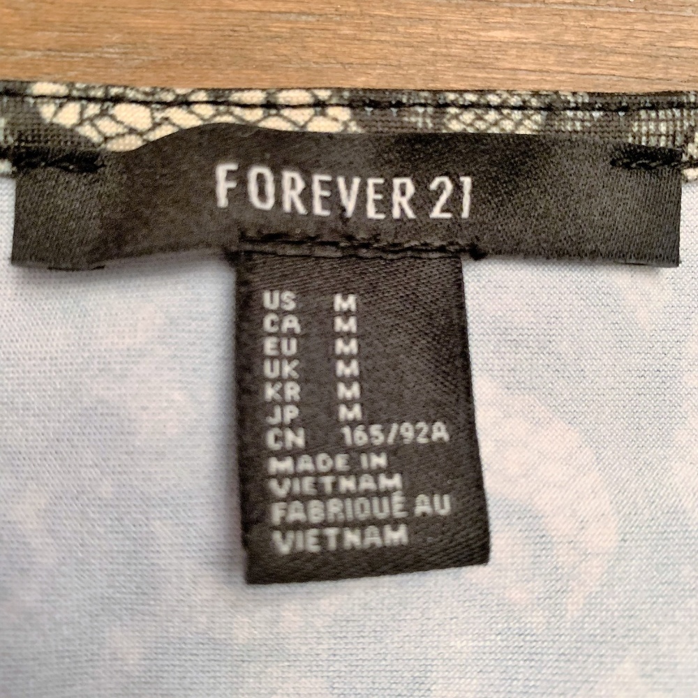 Forever 21 Dress. Lace "look" - Picture 5 of 5